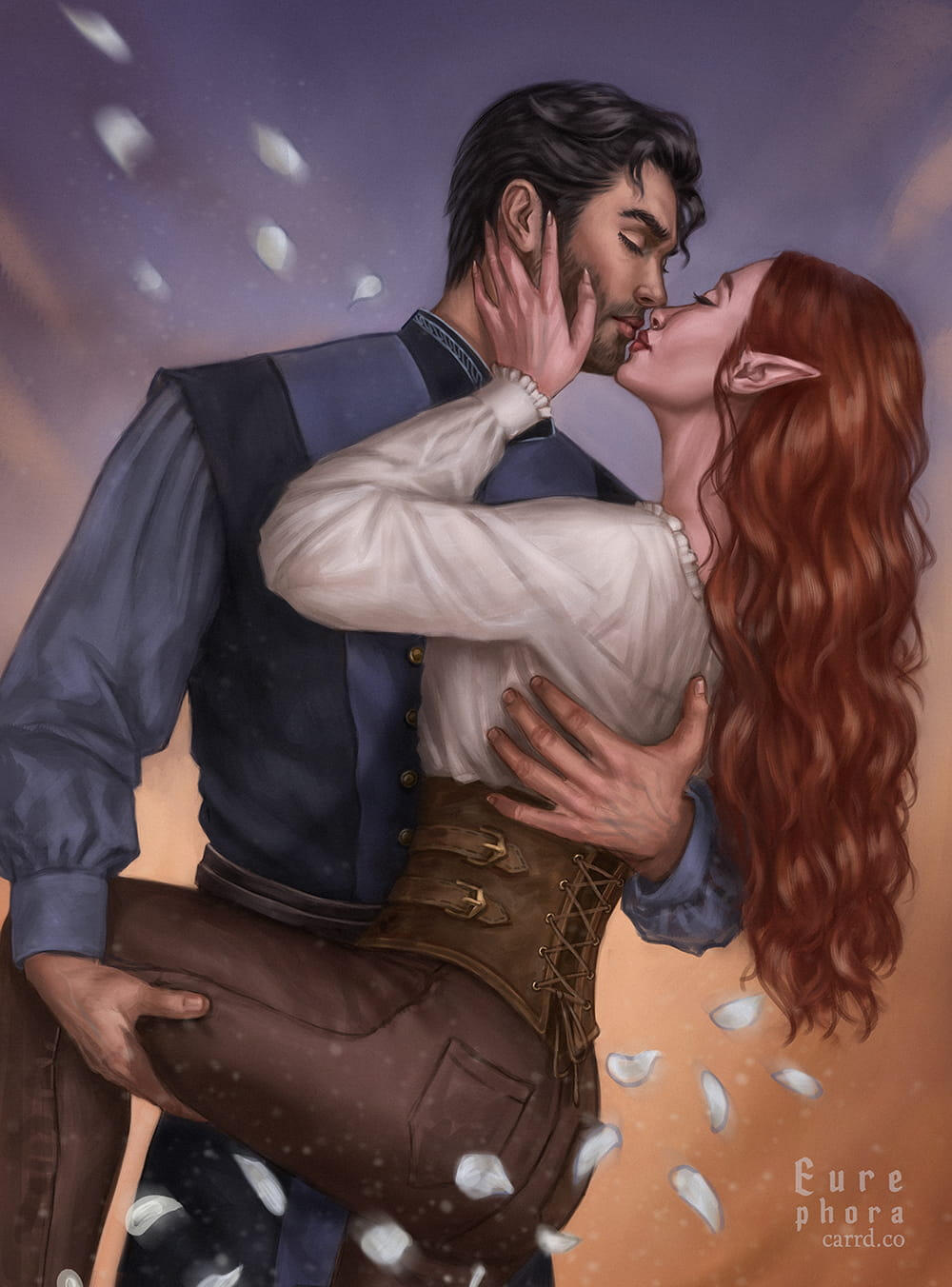 Premade couple artwork