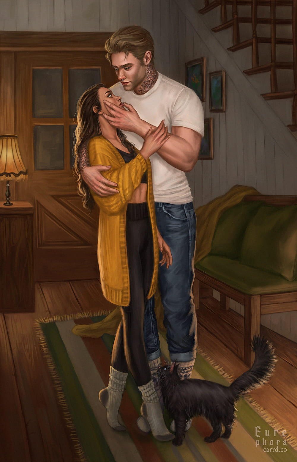 Character illustration for author Amanda Richardson