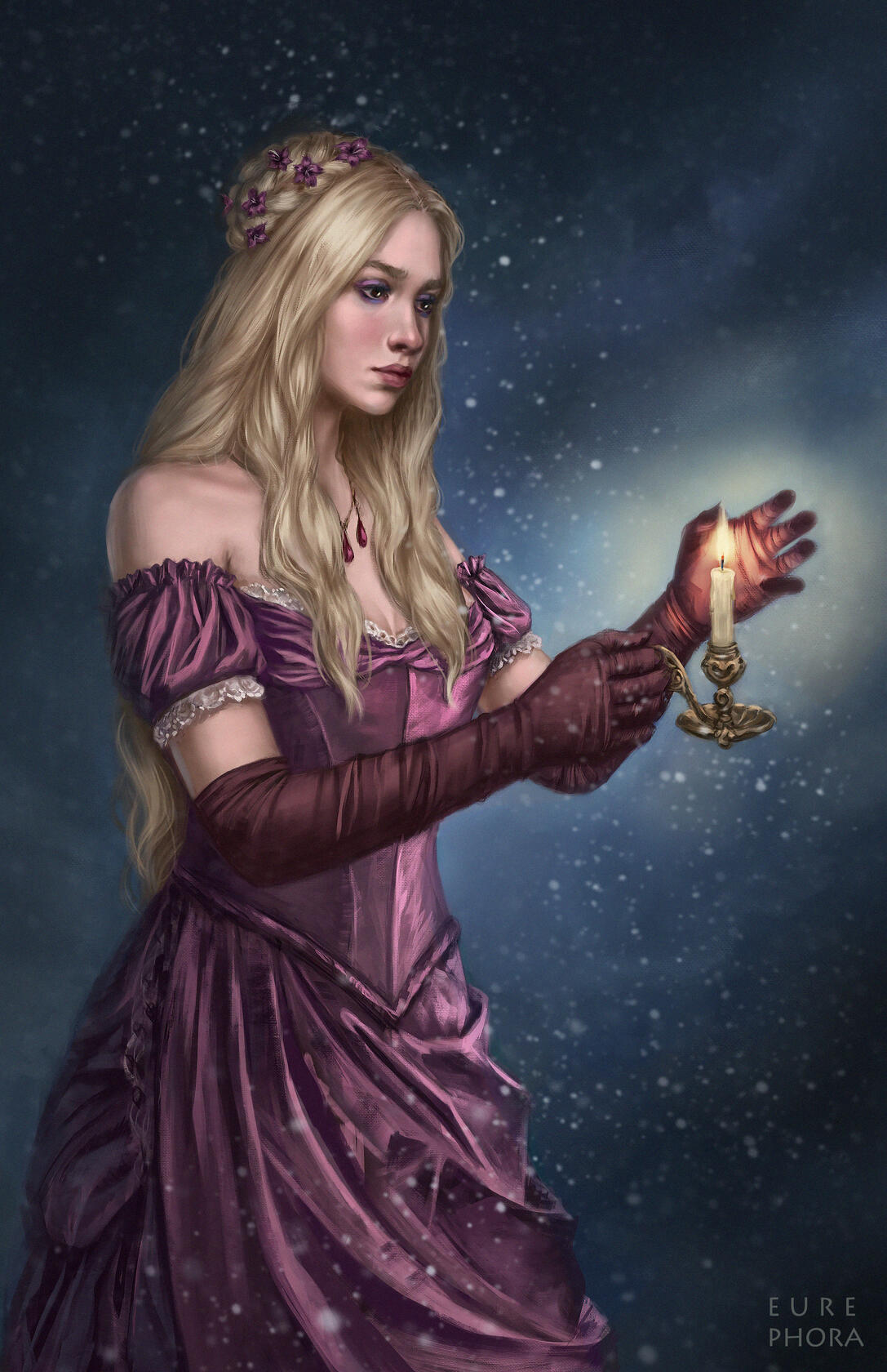 Character art for author Abbigail Kelly