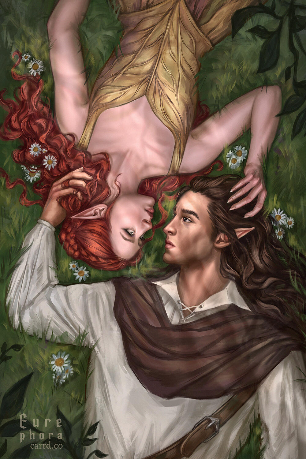 Character illustration for author A. K. March